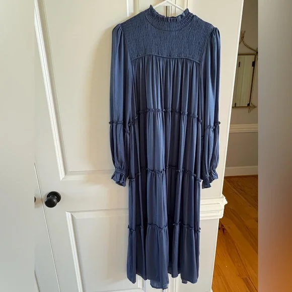 chinese dress ladies Olympia Asymmetrical Pleated Maxi Dress main image 0